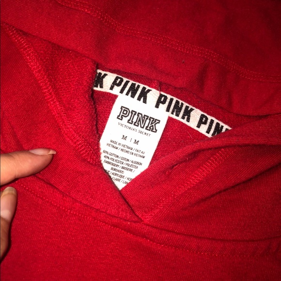 PINK sweater with hoodie - Picture 3 of 4